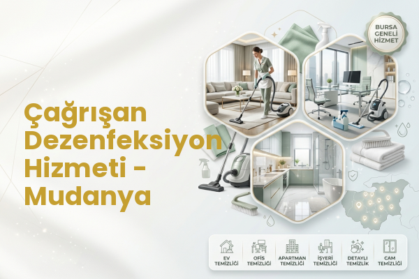 Çağrışan Dezenfeksiyon Hizmeti - Mudanya