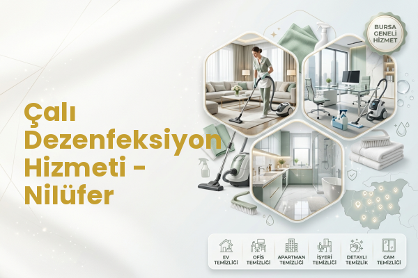 Çalı Dezenfeksiyon Hizmeti - Nilüfer