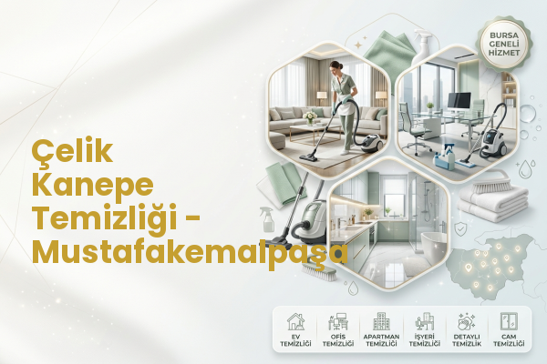 Çelik Kanepe Temizliği - Mustafakemalpaşa
