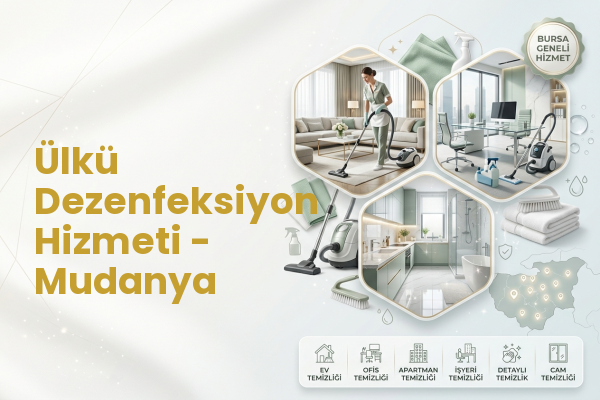 Ülkü Dezenfeksiyon Hizmeti - Mudanya
