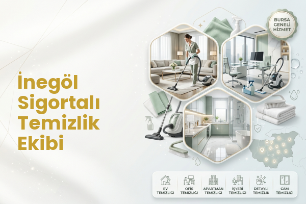 İnegöl Sigortalı Temizlik Ekibi