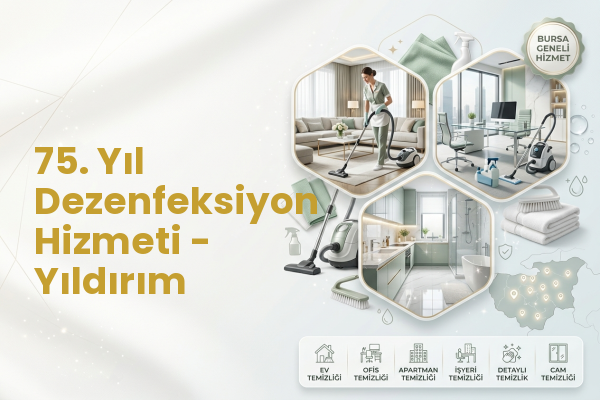 75. Yıl Dezenfeksiyon Hizmeti - Yıldırım
