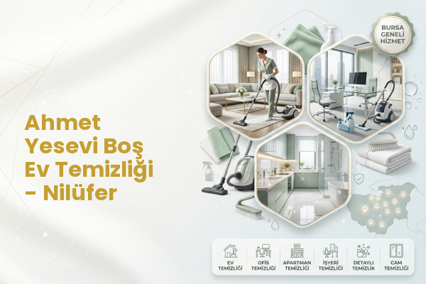 Ahmet Yesevi Boş Ev Temizliği - Nilüfer
