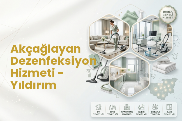 Akçağlayan Dezenfeksiyon Hizmeti - Yıldırım