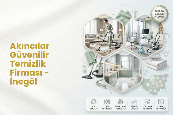 Akıncılar Güvenilir Temizlik Firması - İnegöl
