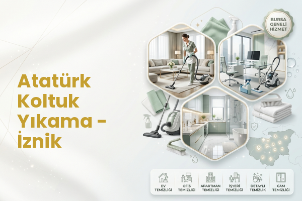 Atatürk Koltuk Yıkama - İznik