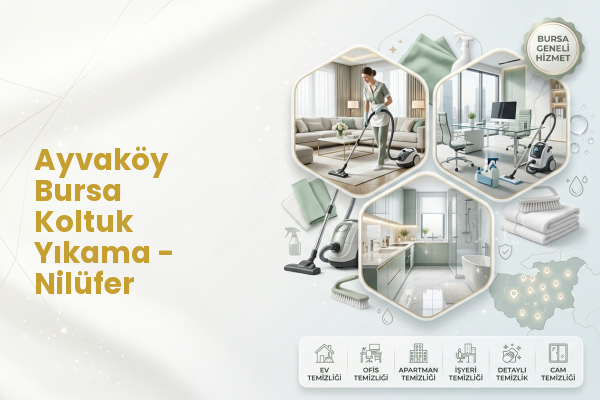 Ayvaköy Bursa Koltuk Yıkama - Nilüfer