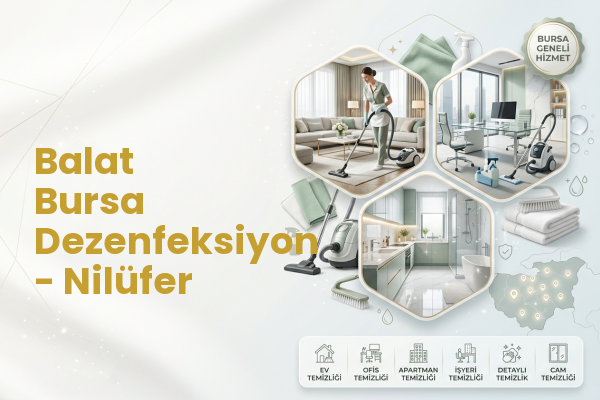 Balat Bursa Dezenfeksiyon - Nilüfer