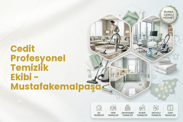 Cedit Profesyonel Temizlik Ekibi - Mustafakemalpaşa