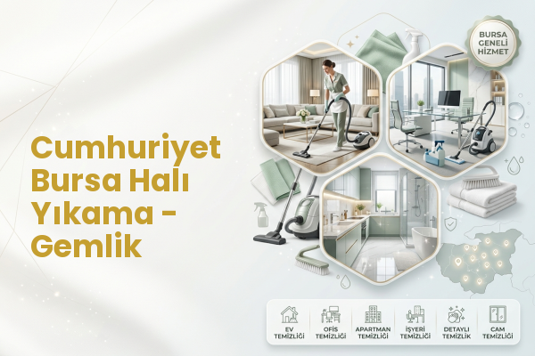 Cumhuriyet Bursa Halı Yıkama - Gemlik