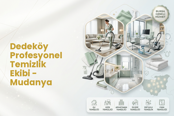 Dedeköy Profesyonel Temizlik Ekibi - Mudanya