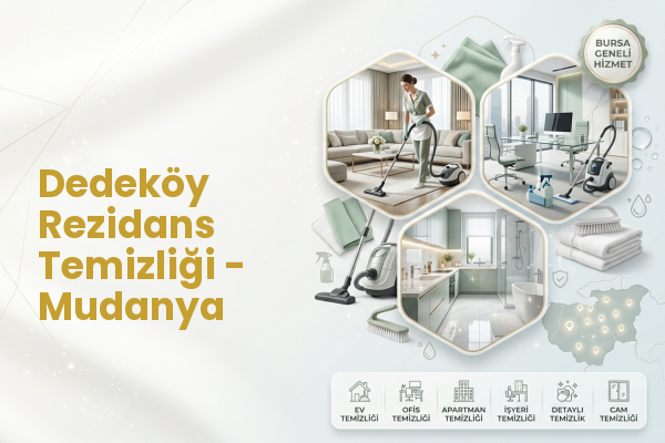 Dedeköy Rezidans Temizliği - Mudanya