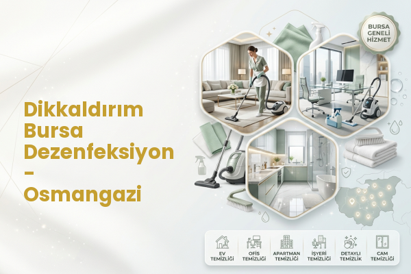 Dikkaldırım Bursa Dezenfeksiyon - Osmangazi