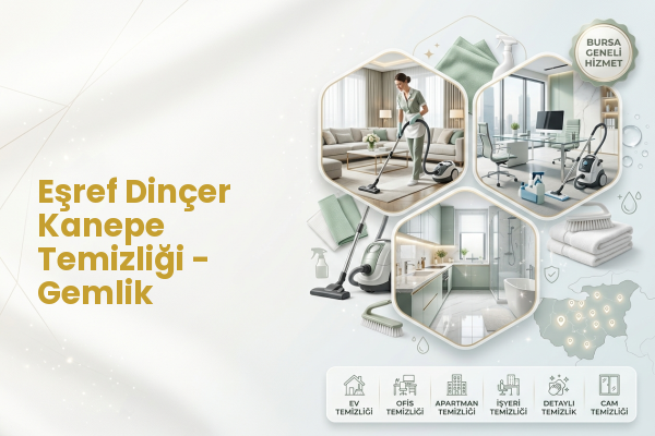 Eşref Dinçer Kanepe Temizliği - Gemlik