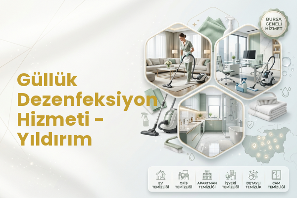 Güllük Dezenfeksiyon Hizmeti - Yıldırım