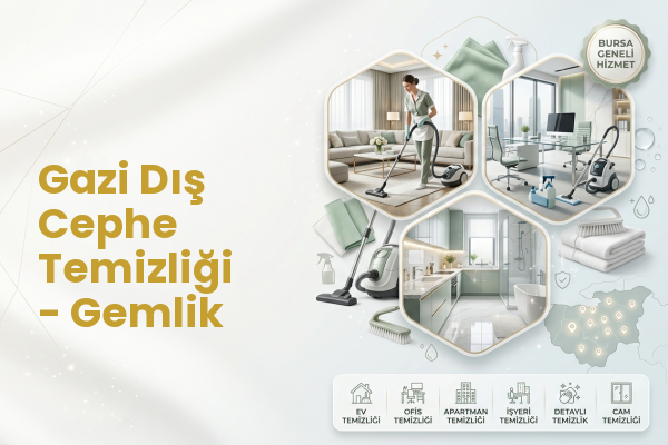 Gazi Dış Cephe Temizliği - Gemlik