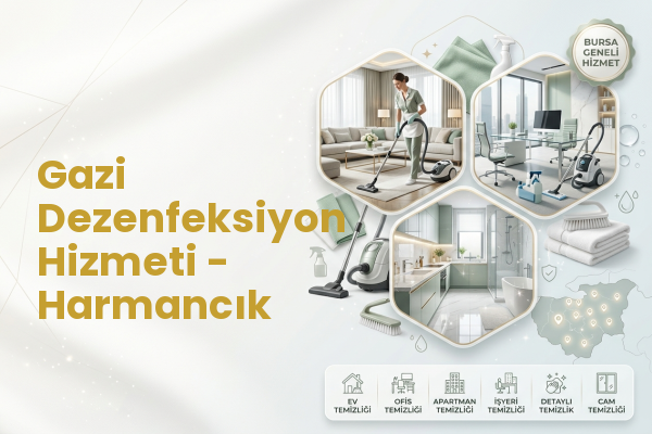 Gazi Dezenfeksiyon Hizmeti - Harmancık