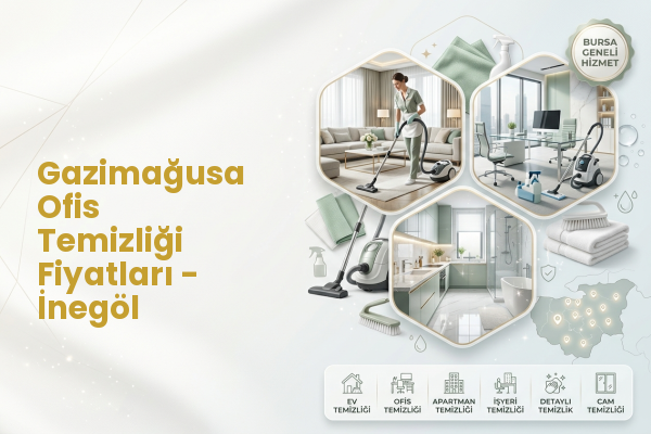 Gazimağusa Ofis Temizliği Fiyatları - İnegöl