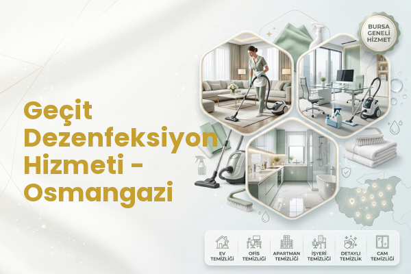 Geçit Dezenfeksiyon Hizmeti - Osmangazi