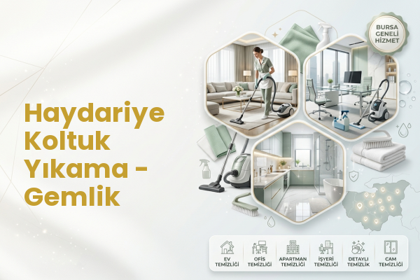 Haydariye Koltuk Yıkama - Gemlik