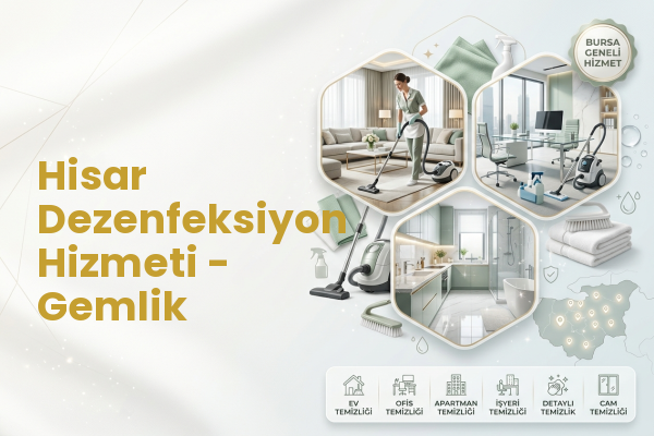 Hisar Dezenfeksiyon Hizmeti - Gemlik