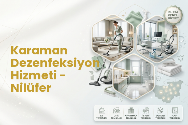 Karaman Dezenfeksiyon Hizmeti - Nilüfer