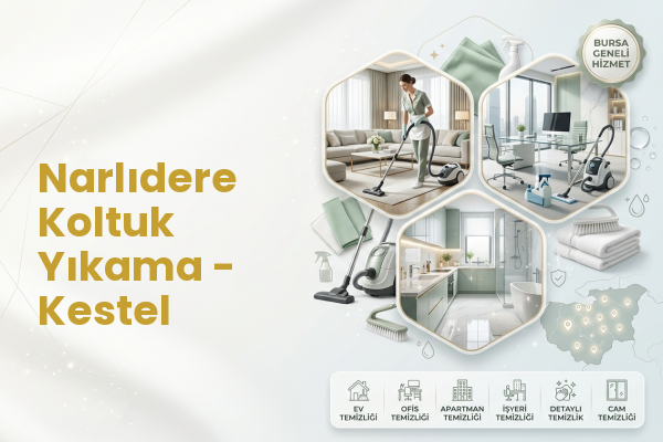 Narlıdere Koltuk Yıkama - Kestel