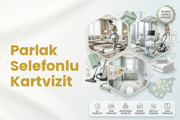 Parlak Selefonlu Kartvizit