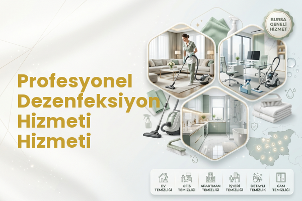 Profesyonel Dezenfeksiyon Hizmeti Hizmeti