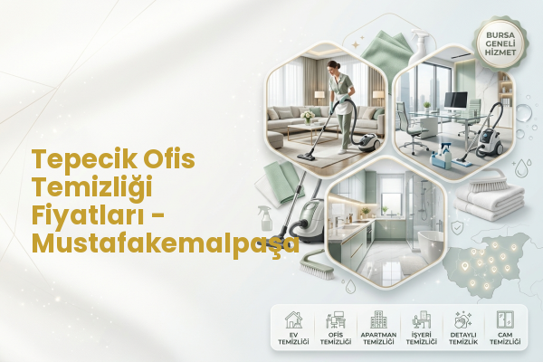Tepecik Ofis Temizliği Fiyatları - Mustafakemalpaşa