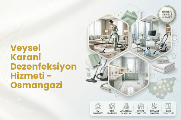 Veysel Karani Dezenfeksiyon Hizmeti - Osmangazi