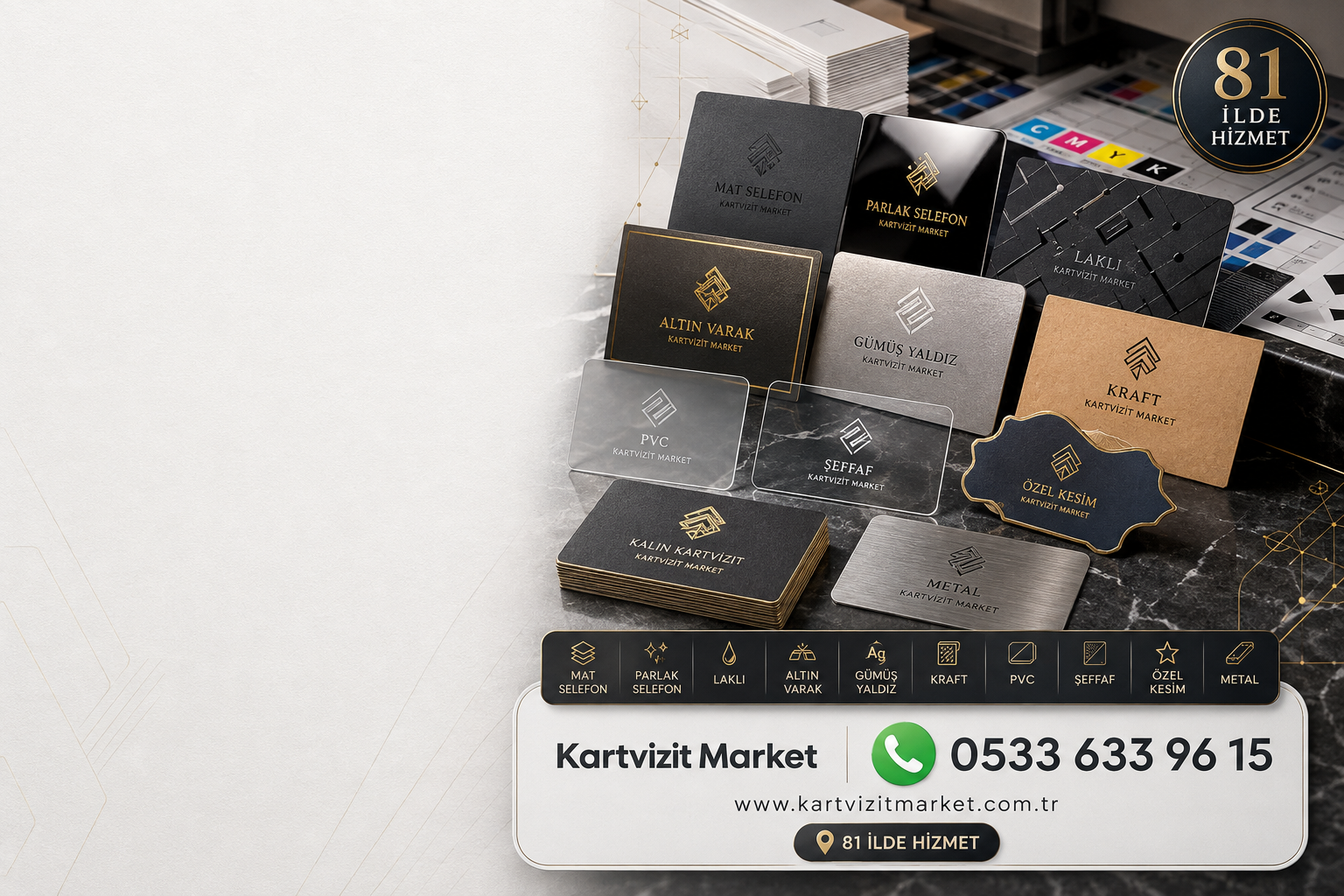 Kartvizit Tasarım İpuçları: Profesyonel Görünüm Rehberi